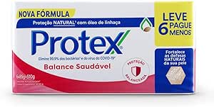 Sabonete em Barra Protex Balance Saudável 85g 6 unidades