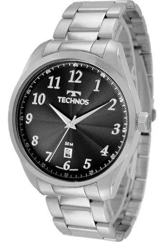 Relógio Technos Masculino Steel Prata - 2315lal/1p