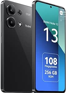 Smartphone Xiaomi Redmi Note 13 4G 8+256 GB, preto